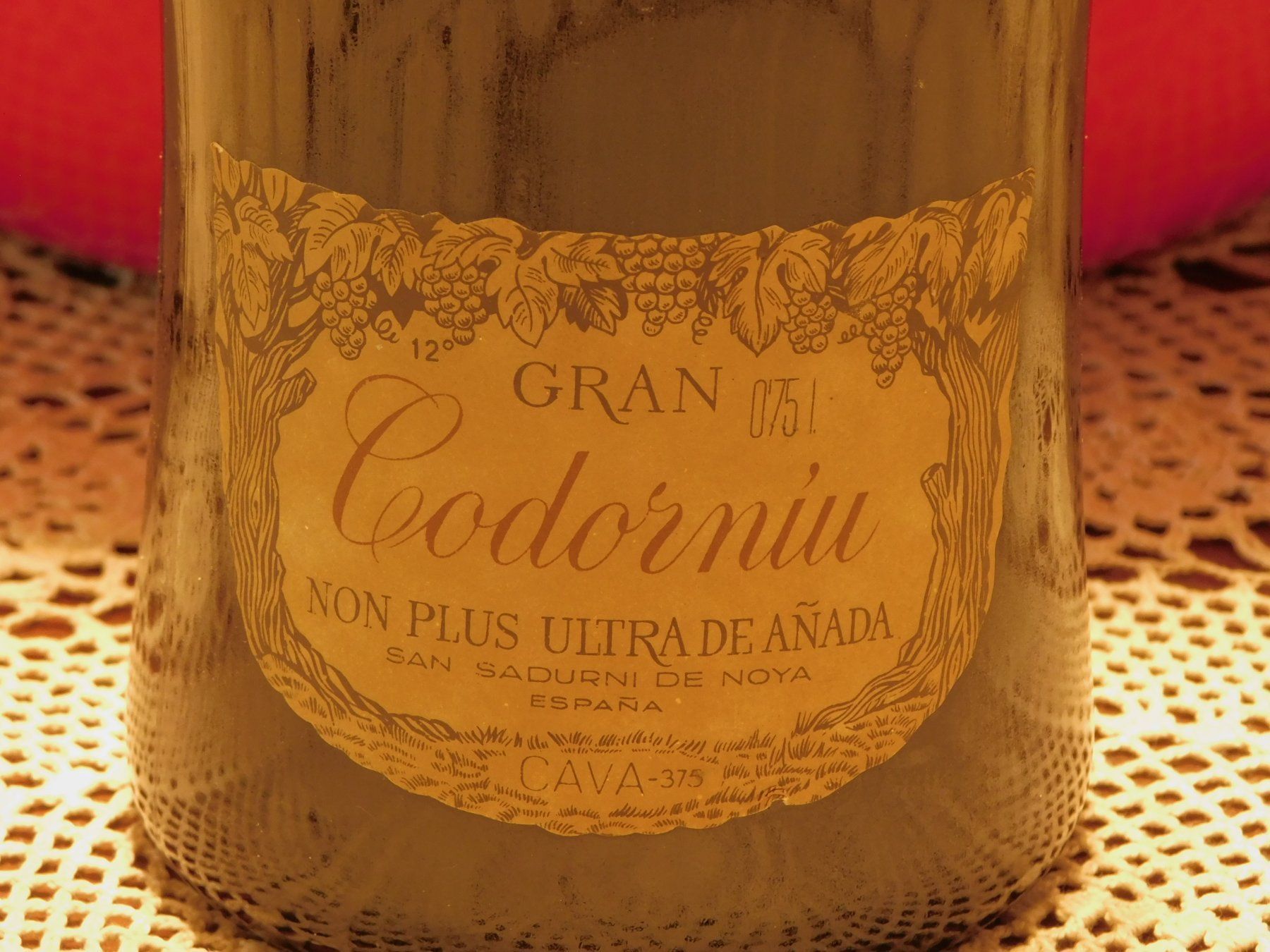 Wein: Rar GRAN CODORNIU -Brut-vintage 1970er – Neu (gemäss Beschreibung) aus Emmenbrücke von Ulisse-22 1