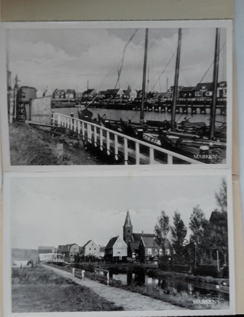 Cartoline postali: Leporello "Marken", Holland – Usato da Romanshorn venduto da Octa27 3