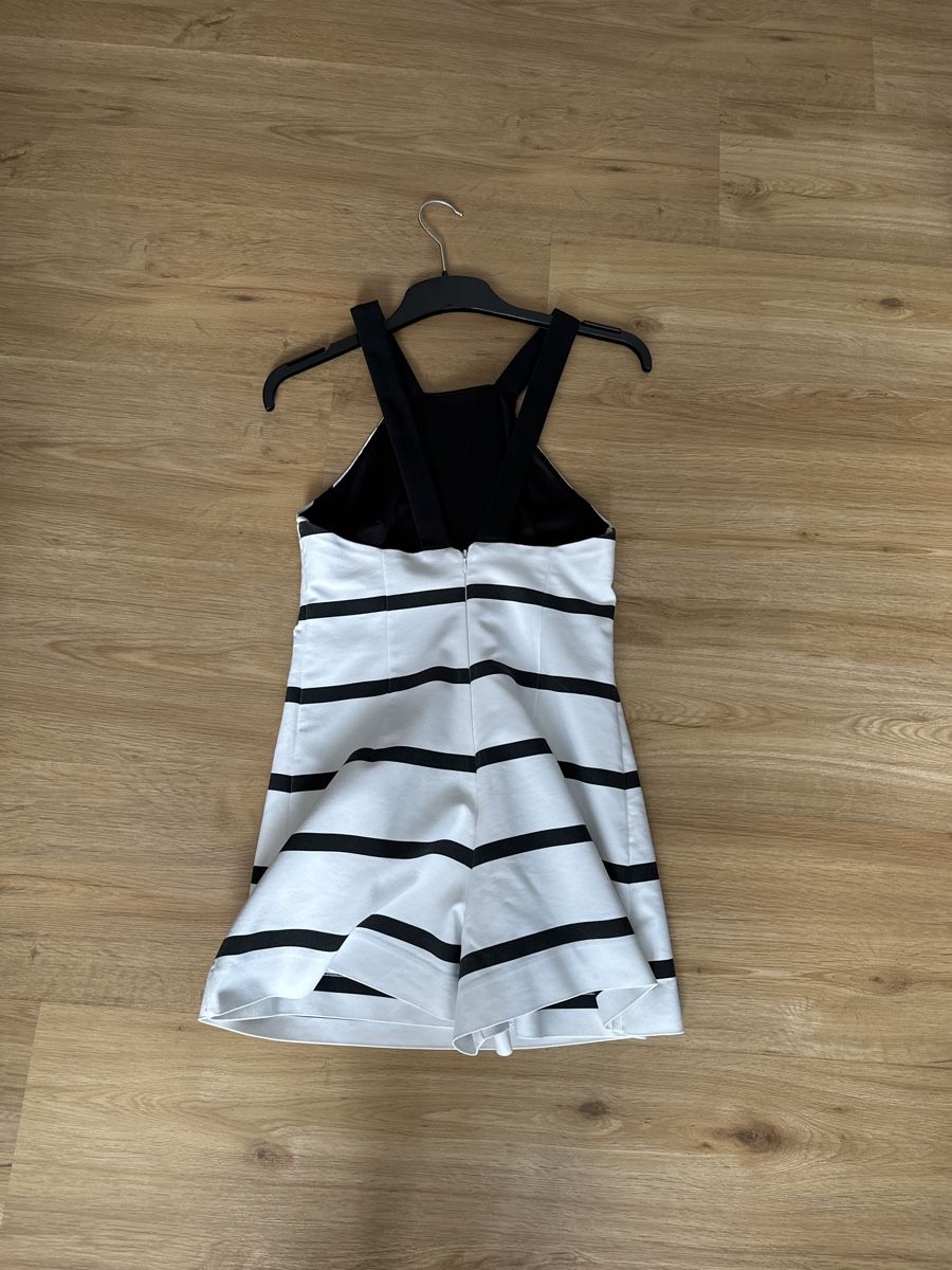 Zara Kleider: Sommerjumpsuit gestreift schwarz/weiss – Gebraucht aus Oberneunforn von Nir2yh 1