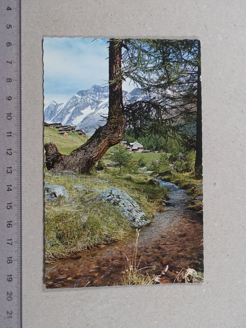 Ansichtskarten: Fafleralp, Lötschental, 1969 – Gebraucht aus Lenzburg von fh1