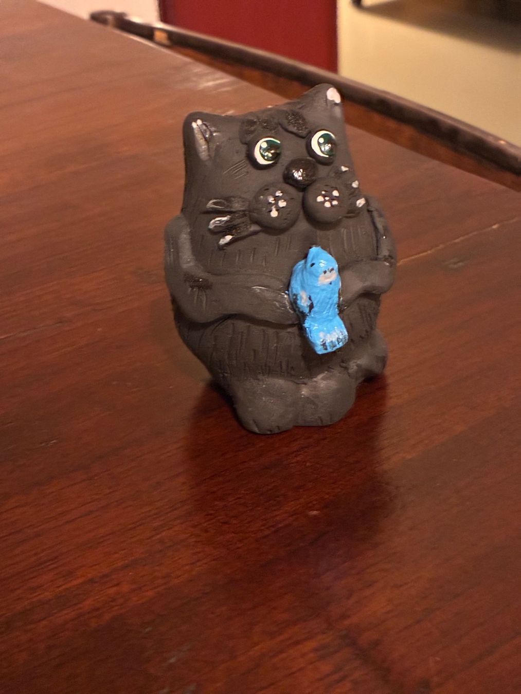 Strumenti musicali: Handgeformte Tonflöte Katze | Flûte en argile chat – Usato da Zürich venduto da and_bbr2 2