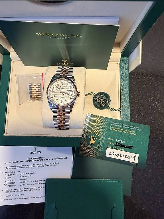 Rolex Orologi: Rolex Datejust 36 "Palm Dial" – Usato da Staufen venduto da KevKev66 4