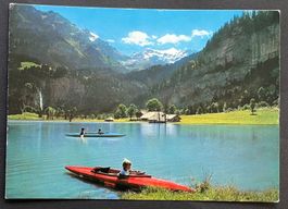 Am Tschingelsee im Kiental mit Sennhütte, Speicher u Stöckli