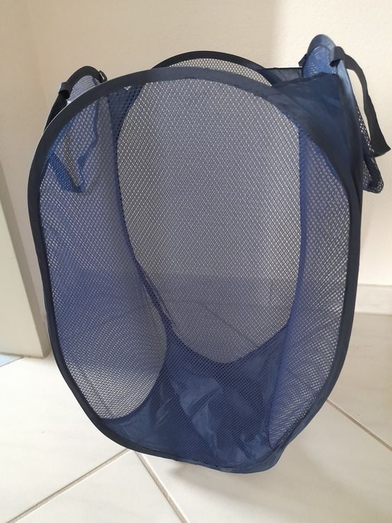 Ibasenice Fahrradkorb Pink - Abnehmbarer Netzbehälter Mit Haken