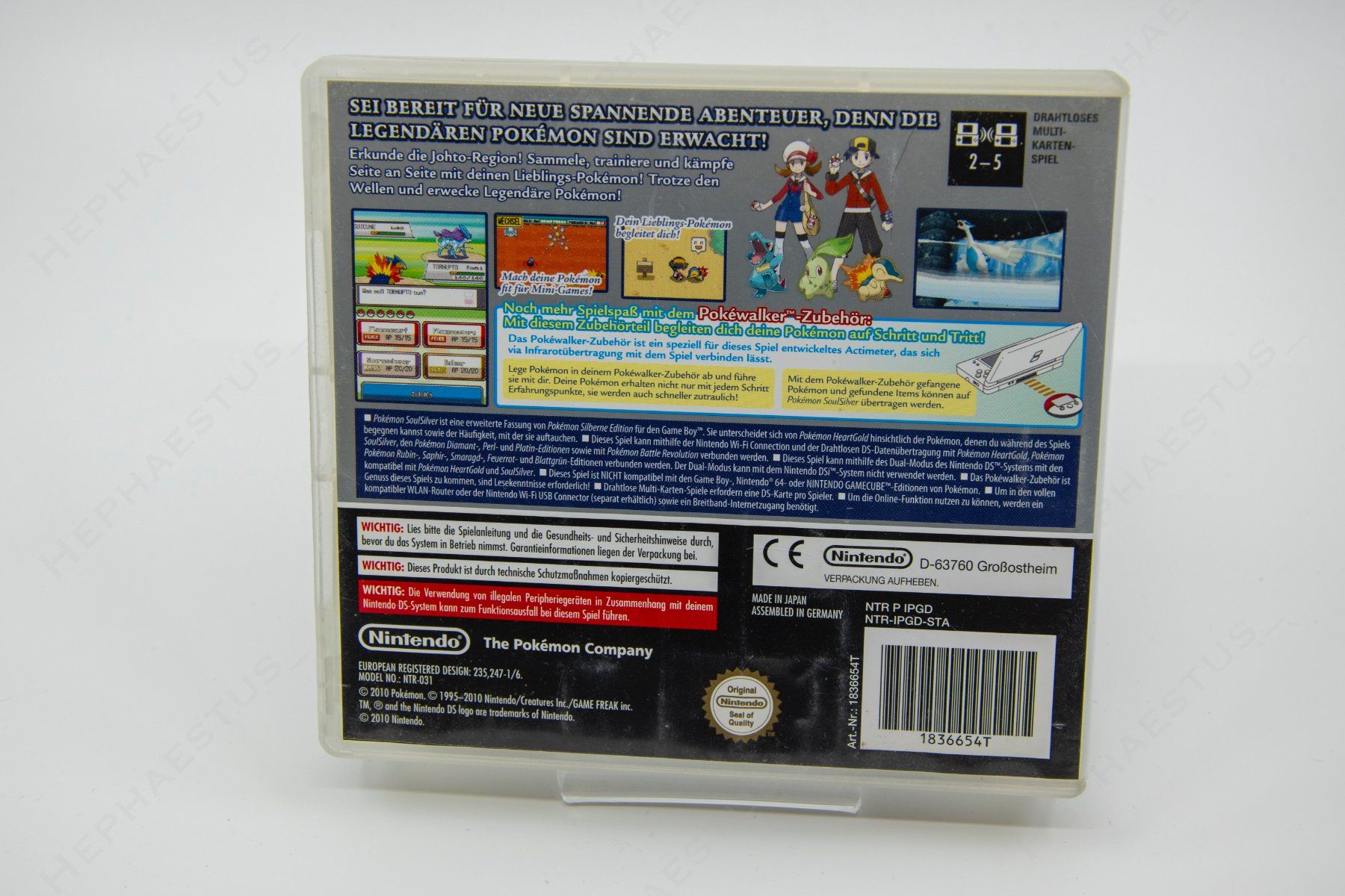 Jeux: Pokémon SoulSilver DS – D'occasion à Effretikon par Hephaestus_ 1