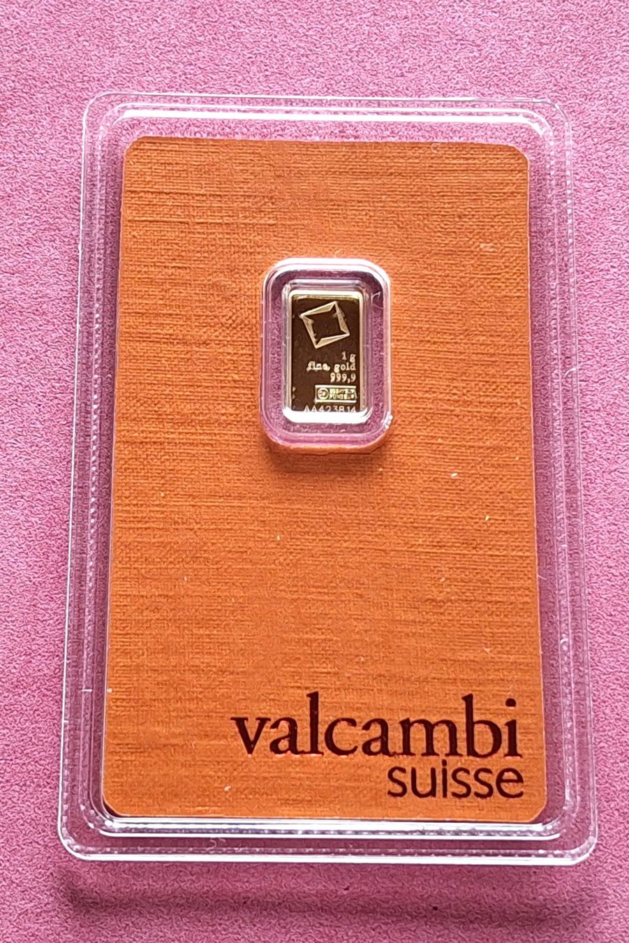 Metalli preziosi: VALCAMBI - 1 GRAMM - N° 423814 – Usato da Boniswil venduto da dpd4coins