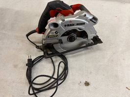 Black&Decker KS 1500 L Kappsäge Kreissäge  1500W, Laser