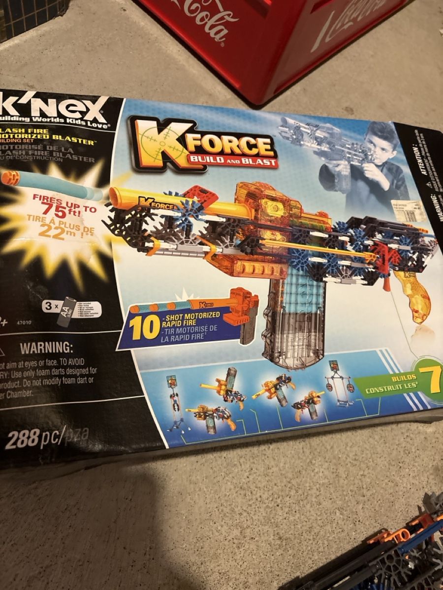 Spielzeuge: K‘Nex K Force build and blast – Gebraucht aus Staffelbach von Cherry4 4