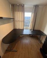 Schreibtisch Büro schwarz , Top Zustand