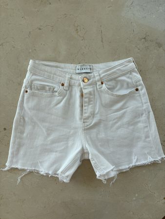 BLANCHE denim shorts white size 26 used