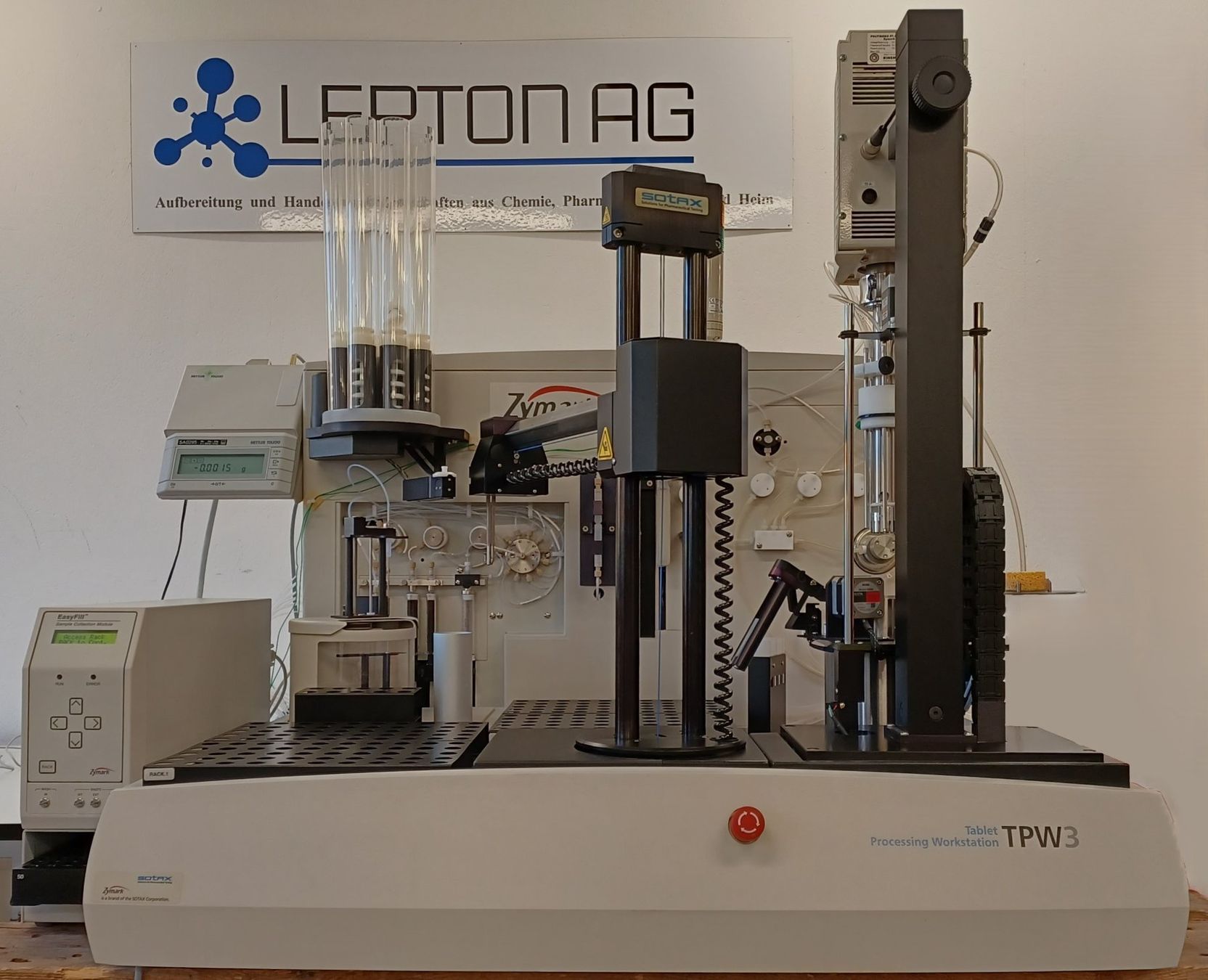 Accessori da laboratorio: Zymark TPW 3 + easy fill sample collection module – Usato da Niederdorf venduto da LeptonAG_Labor