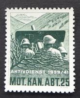Soldatenmarken - Mot Kanonier Abt 25 - Wi Art 185 - * o.G.