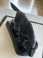 Schwarze Hund Keramik(I12)