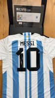 Lionel Messi Trikot mit Autogramm und ICONS Verpackung