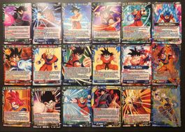 Son Goku Card Lot (16 Karten) DB Super TCG