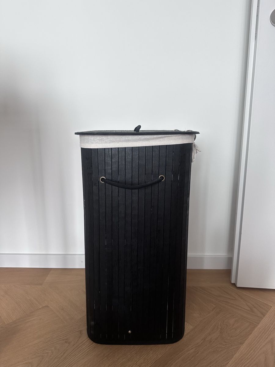 Wäschekörbe: Schwarzer Bamboo Wäschekorb – Gebraucht aus Zürich von juz_2t2j 4
