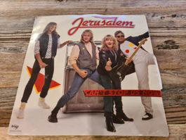 Schallplatte Rockmusik Jerusalem