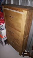 Schuhschrank Eiche massiv