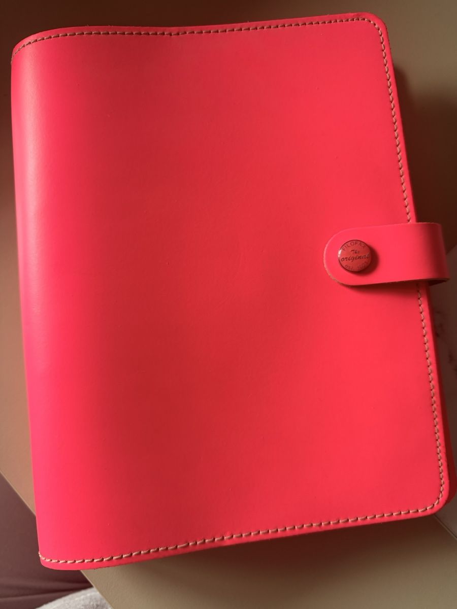 Calendari: Filofax Pinker Leder Organizer, A5 Format, Neuwertig! – Usato da Lohn-Ammannsegg venduto da barbaradacunha