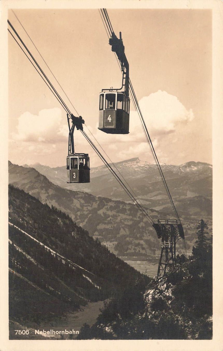 Ansichtskarten: Oberstdorf Nebelhornbahn GE – Gebraucht aus Biasca von Blenio71