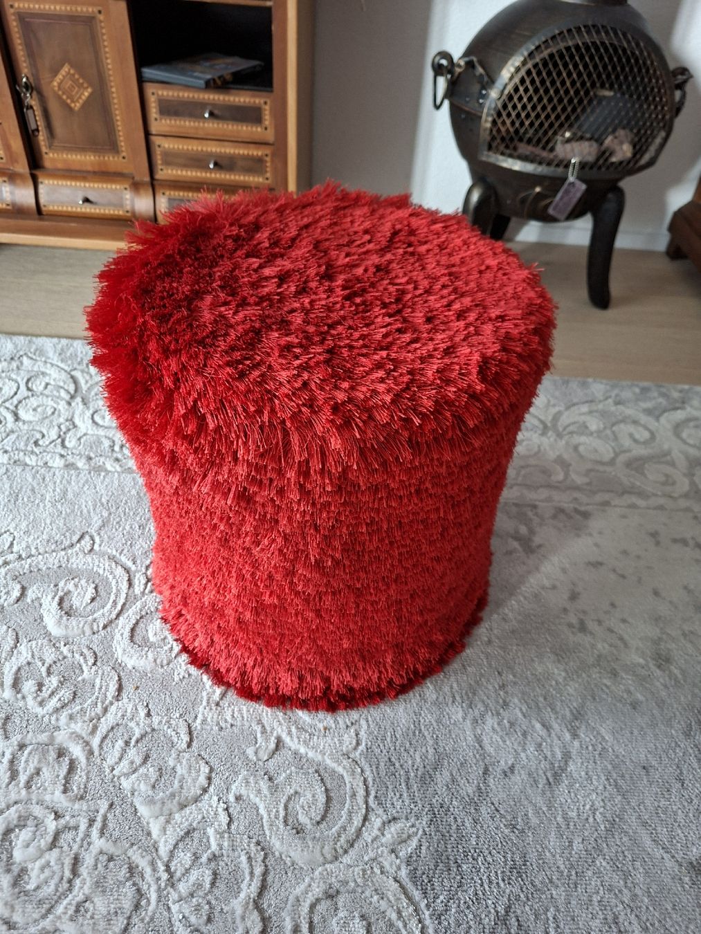 Sgabelli: vintage Flokati Hocker 1970 – Usato da Meinisberg venduto da Destiny1972
