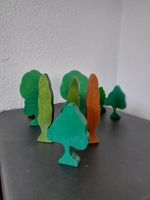 Holzspielzeug Bäume Set 11-teilig verschiedene Formen