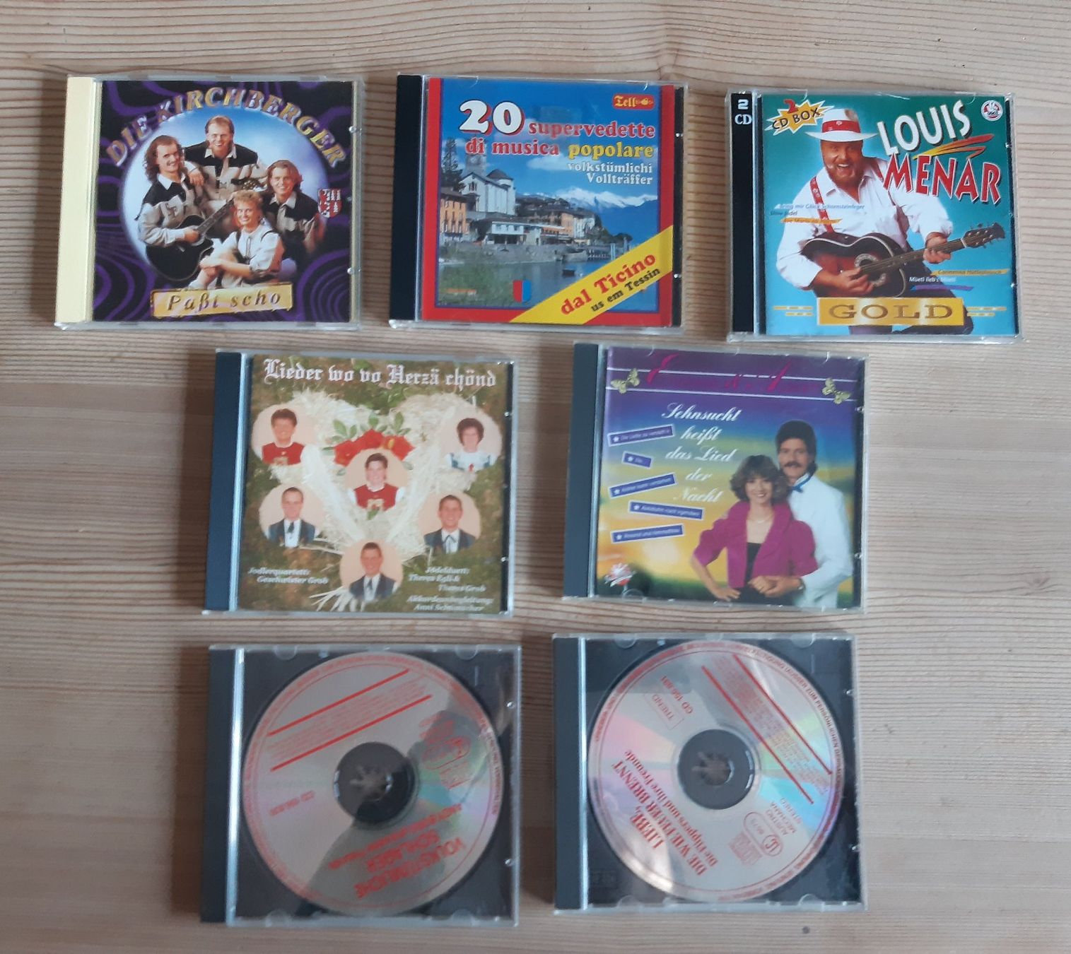CD: CD-Set 2, 7 CDs Volksmusik – Usato da Martina venduto da migrol06