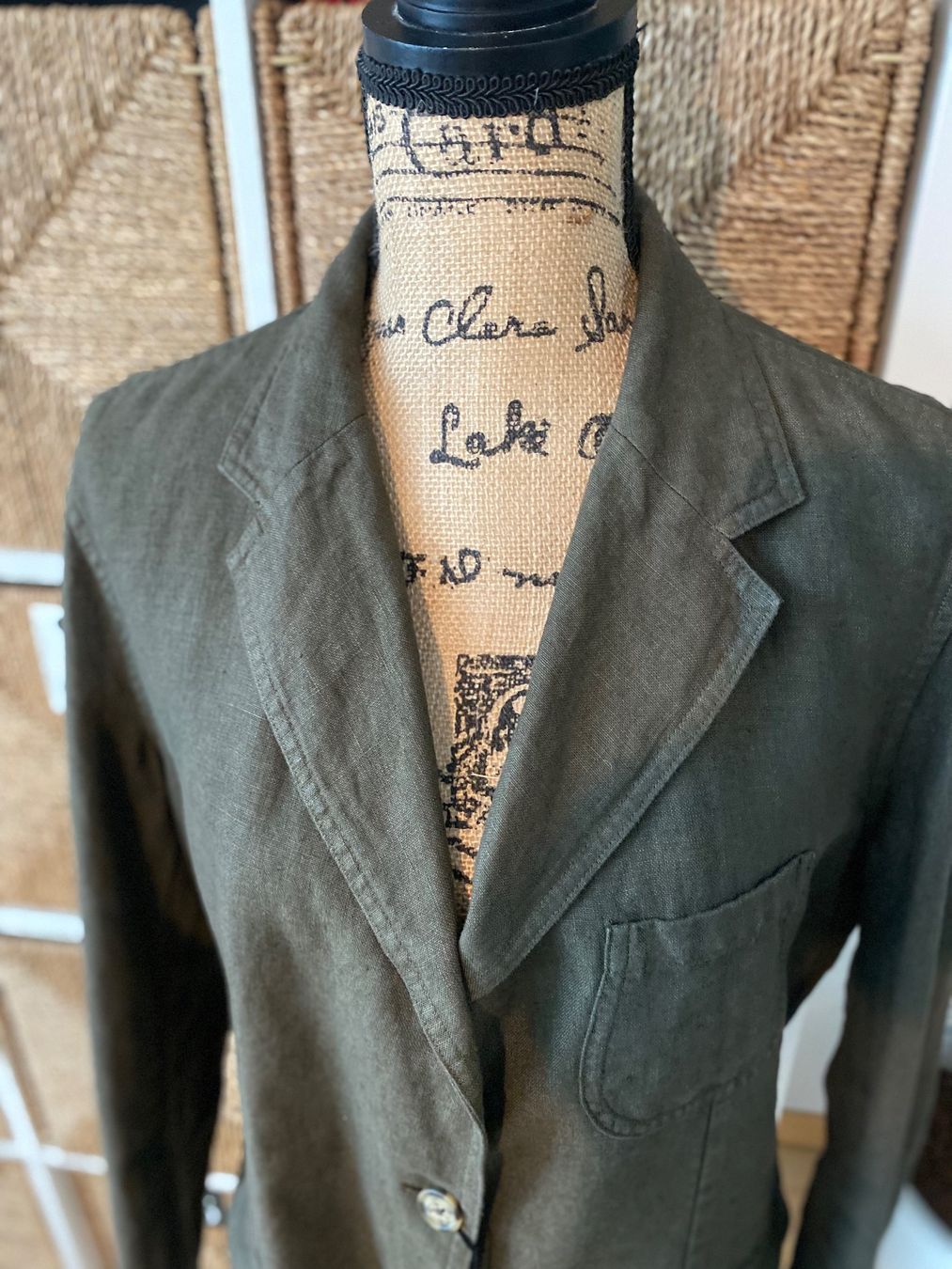Jacken: Linen jacket, size L, new. – Neu (gemäss Beschreibung) aus Safenwil von rgs_tg62 1