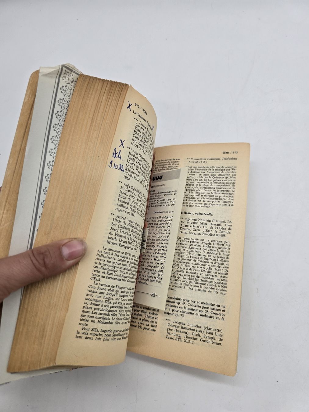 Bücher: Dictionnaire des disques – Gebraucht aus Bière von BellayServices 6