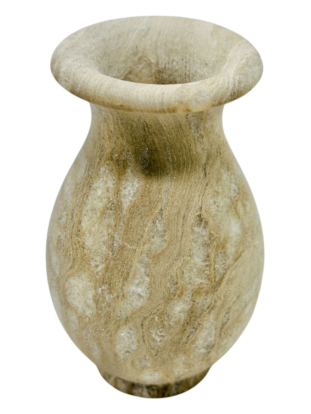 Vasi & Recipienti: Ancien vase en marbre beige – Usato da Morges venduto da vintiques 4
