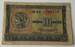 Griechenland 10 Drachmai 1940