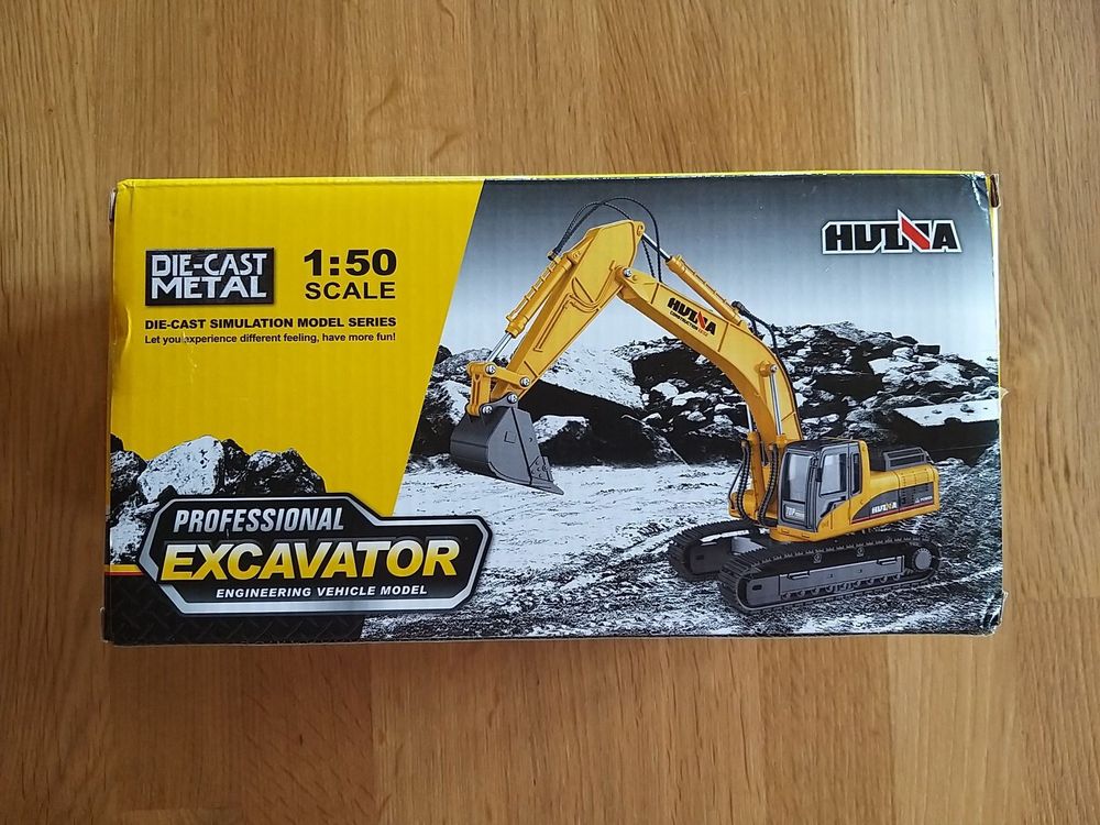 Hulna Modell Bagger Excavator Model (Neu und originalverpackt) in ...