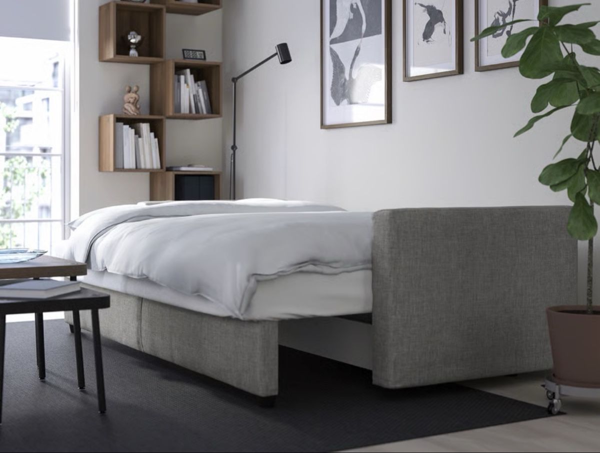 Divani: IKEA FRIHETEN Bettsofa hellgrau - NEU – Nuovo (secondo la descrizione) da Thayngen venduto da marsione 2