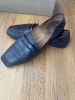Mocassins femme en cuir noir Pomme dOr t.37