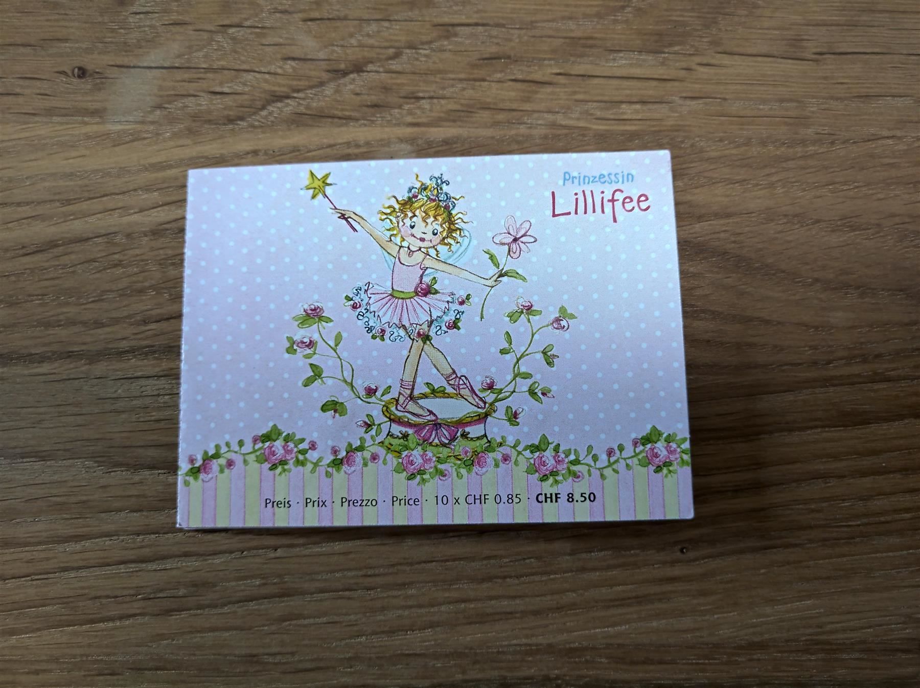 Alle Briefmarken: Markenheft Prinzessin Lillifee, Ersttag – Gebraucht aus Rickenbach SO von Bytebull