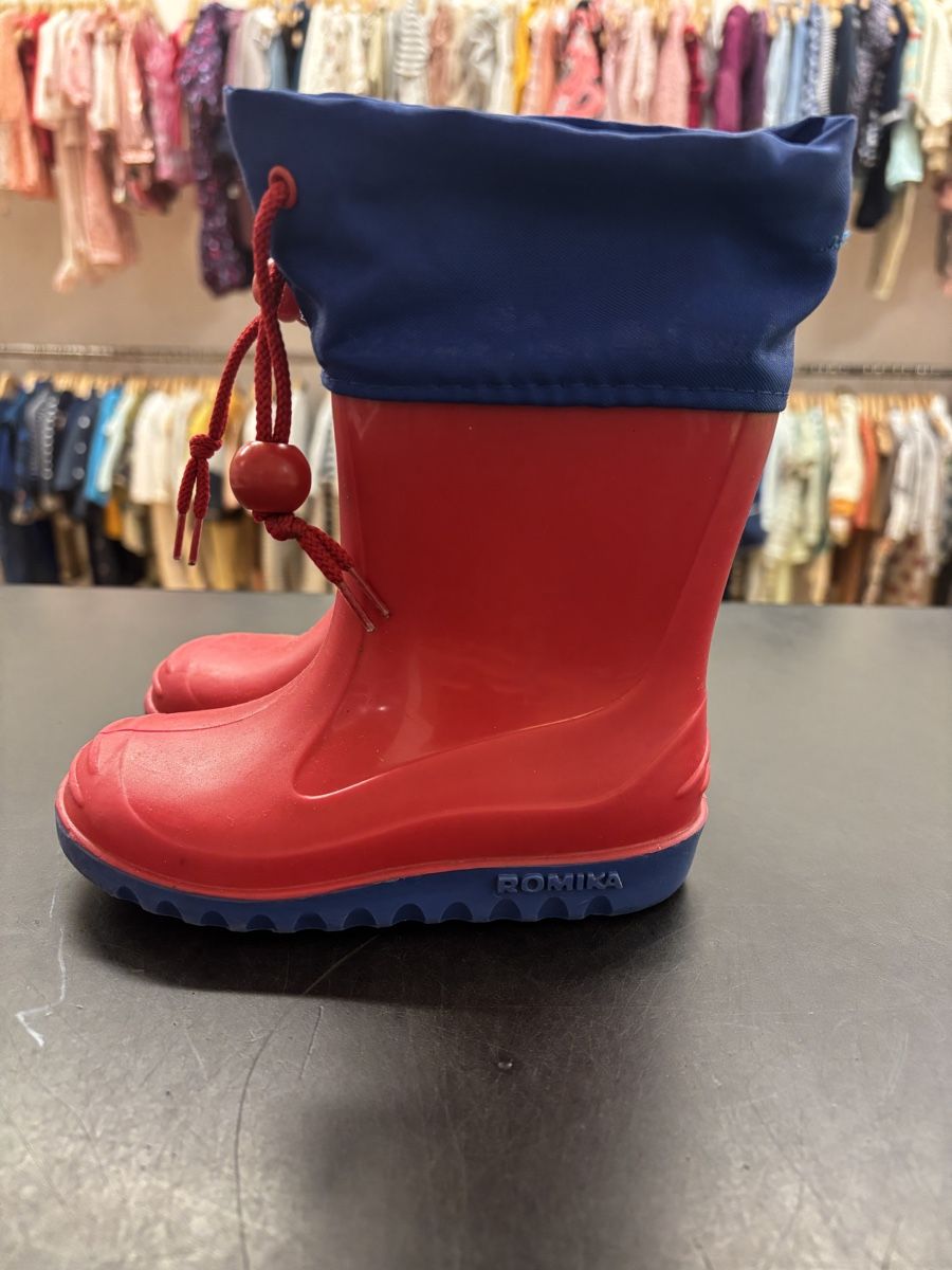 Scarpe per ragazzi: Romka Regenstiefel, Grösse 23 – Usato da Büren an der Aare venduto da Nikito2001