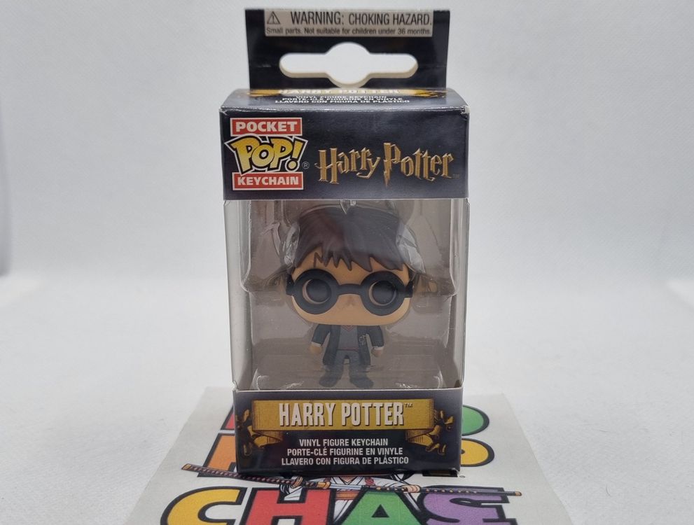 Cadeau Fan Harry Potter Funko Pop! Porte-Clés Harry Potter - Mini Figurine Vinyle à Collectionner Harry Potter Porte Clé