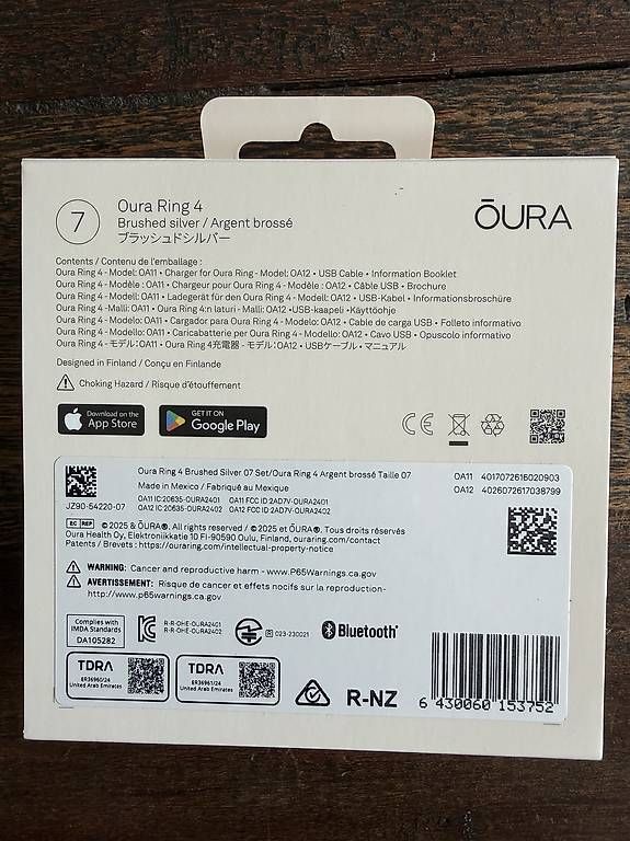 Ringe: NEU: Oura Ring 4, Brushed Silver, Gr. 7 – Gebraucht aus Glattfelden von pexx79 3