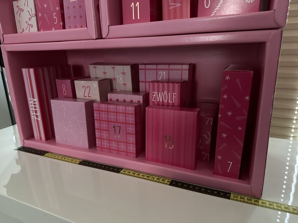 Calendari: Adventskalender pink - rosa – Nuovo (secondo la descrizione) da Basel venduto da jetzt-wird-gemistet 5