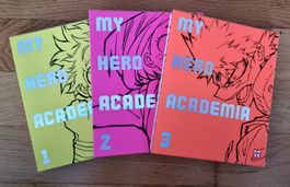 My Hero Academia Vol.1-3