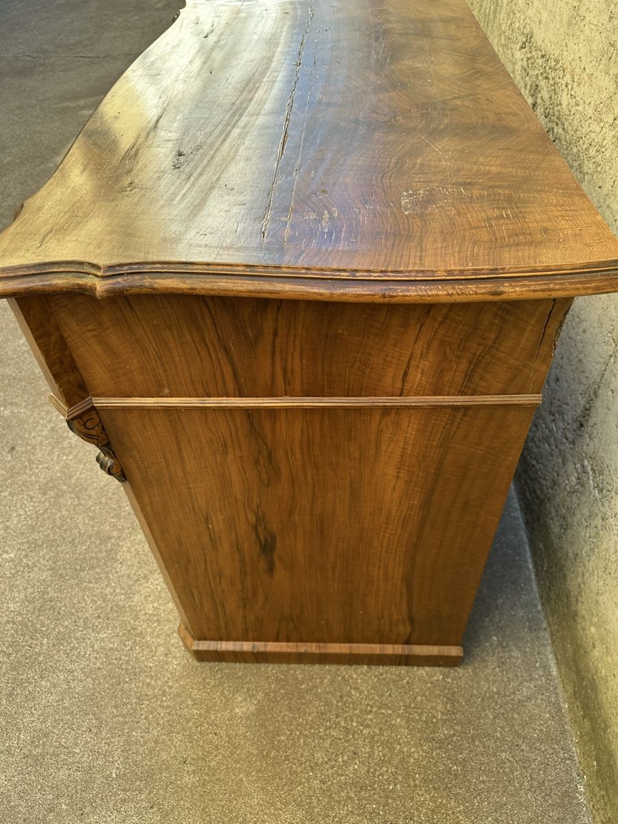 Kommoden: Kommode Nussbaum massiv antik Schubladenkommode Holz – Gebraucht aus Mellingen von TomHeid80 2