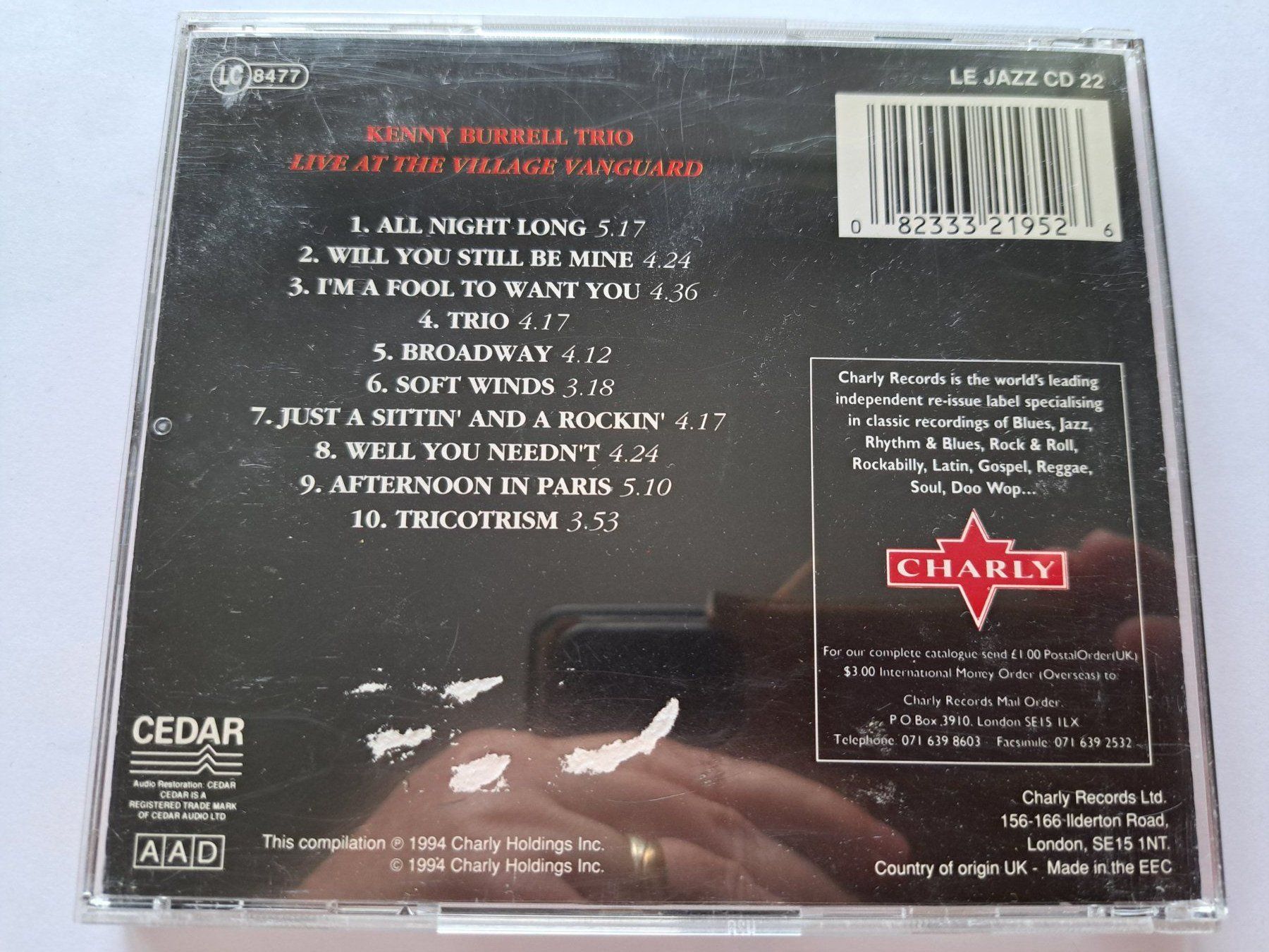 CDs: Cd Kenny Burrell - Live at the Vanguard – D'occasion à Pully par bro_n52j 1