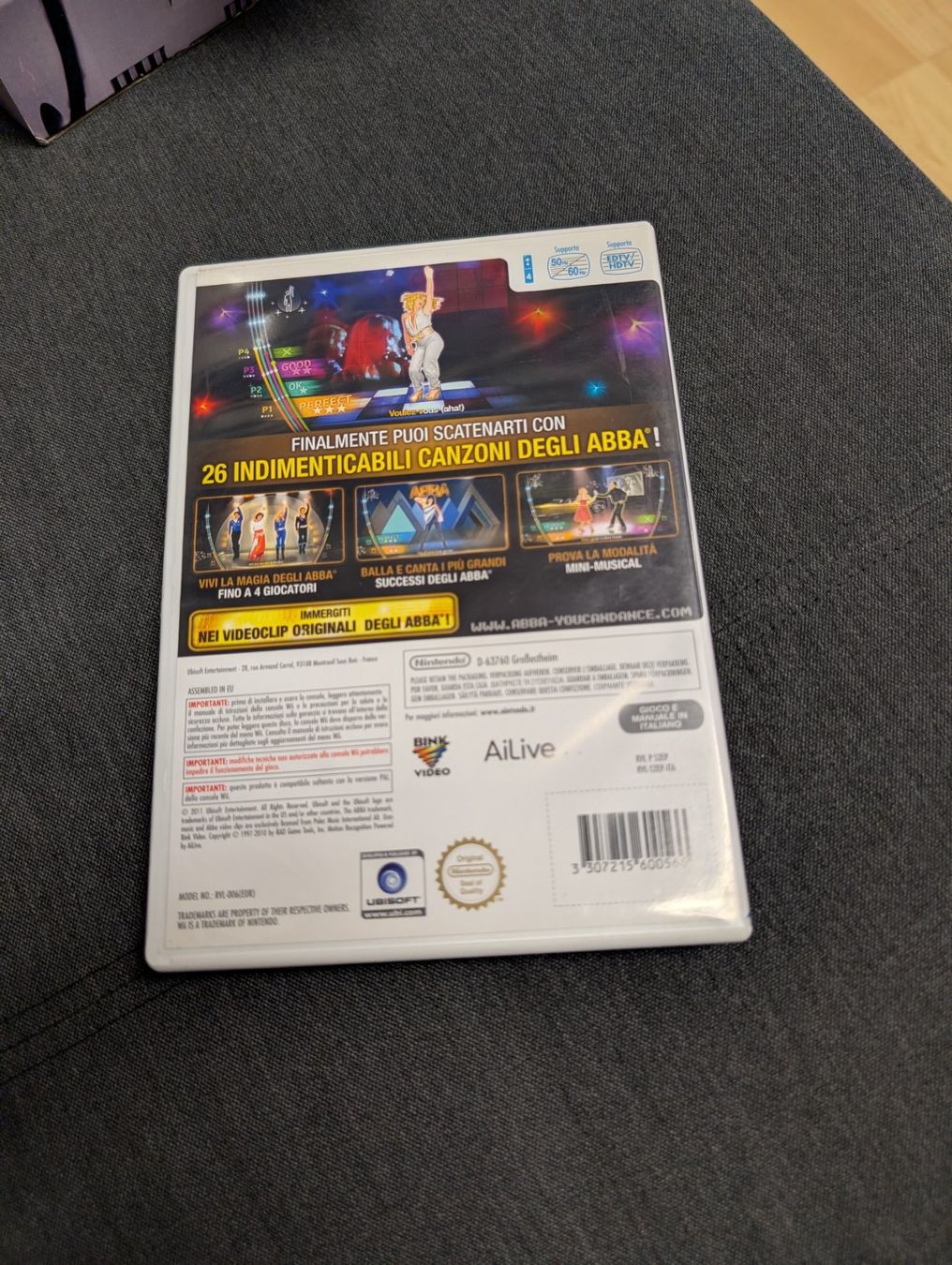 Giochi: ABBA you can dance Nintendo Wii – Usato da Giubiasco venduto da Ticinerd 1