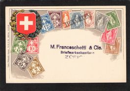 AK Briefmarkensprache