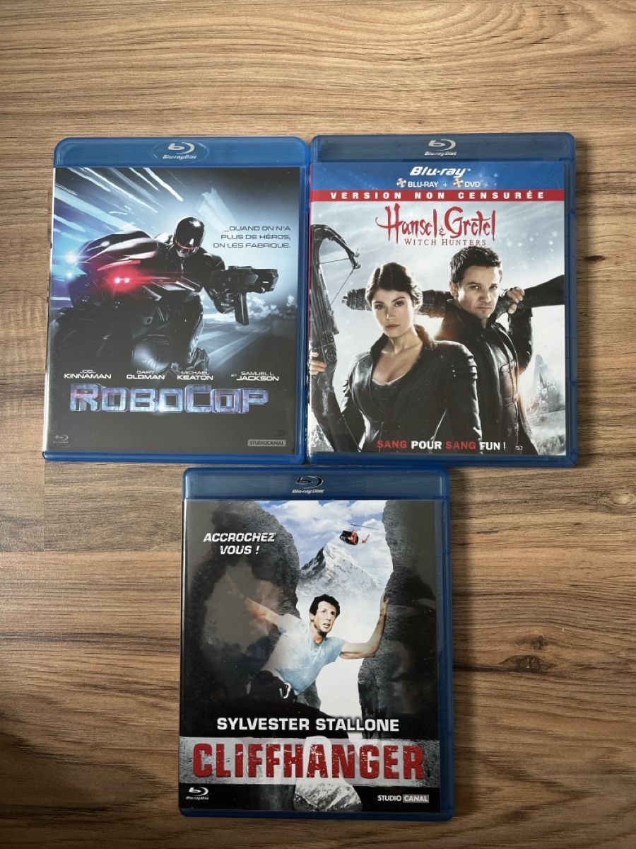 Tutti i DVDs: Transformers 1,2,3,4,5 + Robocop  + 2 autres BR – Usato da Riaz venduto da Palu22 2