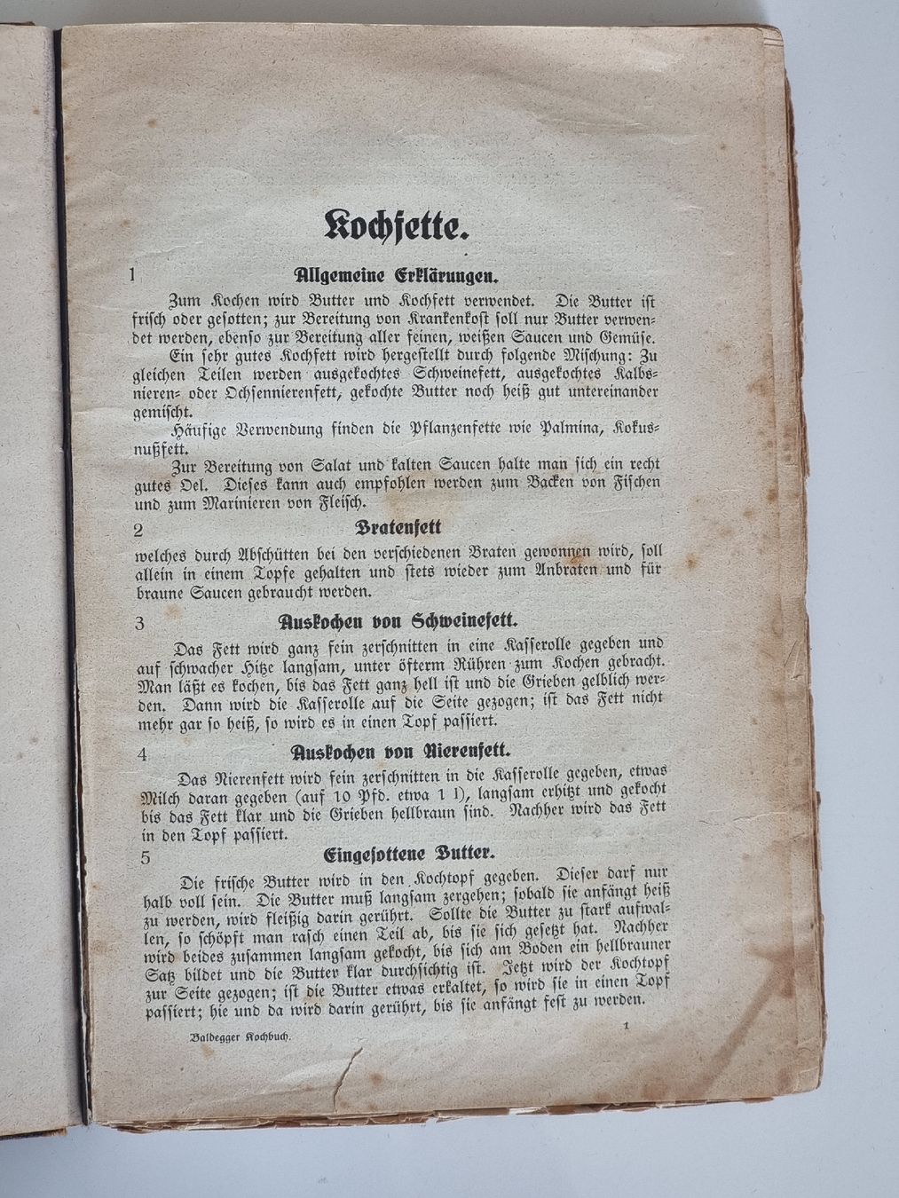 Libri: Baldegger Kochbuch, 1928, 2000 Rezepte – Usato da Luzern venduto da Liliana2013 3