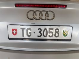 Nummernschild TG 3058