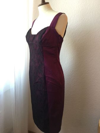 ital. Traum-Cocktailspitzenkleid