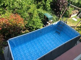 Intex Pool, Wärmepumpe, Sandfilteranlage