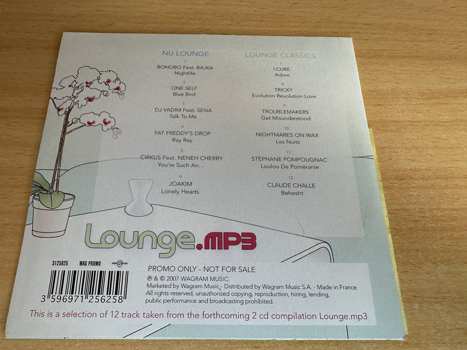CD: Various Artists - Lounge.mp3 - Promo CD – Usato da Rikon im Tösstal venduto da Alpenmutz 1